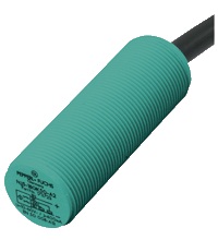 Pepperl&plus;Fuchs Inductive Proximity Plastic Barrel Sensor; 18mm; Embeddable; 10-30VDC; NO; PNP; 10m Potted Cable